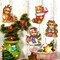 Orchidea Cats at Christmas Ornaments Counted Cross-Stitch Kit
